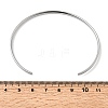 304 Stainless Steel Cuff Bangles BJEW-D388-01B-P-5