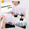Detachable Lady's Gauze Fake Collar AJEW-WH20042-90D-6