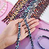 7 Pairs 7 Colors Polyester Cord Shoelace FIND-TA0009-65-7