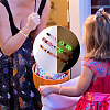 500Pcs 5 Styles Acrylic Beads MACR-TA0001-34-9