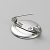 Iron Brooch Base Settings IFIN-WH0085-15D-2