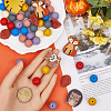 Silicone Alphabet Beads for Bracelet or Necklace Making SIL-SP0001-08-3