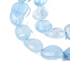 Natural Aquamarine Beads Strands G-R445-8x10-36-4