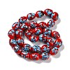 Handmade Lampwork Beads Strands LAMP-Q036-08D-2