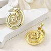 Brass Stud Earrings for Women EJEW-U035-05G-2