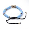 Adjustable Nylon Cord Braided Bead Bracelets BJEW-JB04886-06-2