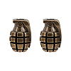 2Pcs Outdoor EDC Tool Brass Parachute Rope European Beads FIND-FG0003-75-1