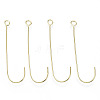 Brass Earring Hooks KK-R122-035-NF-3