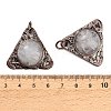 Natural & Synthetic Mixed Stone Pendants GG-CBACC2B-04R-4