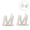 Hypoallergenic Bioceramics Zirconia Ceramic Stud Earrings EJEW-F340-04M-1