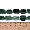 Natural Fuchsite Beads Strands G-C098-A34-01-5