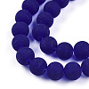 Transparent Glass Beads Strands GLAA-T032-T8mm-MD15-3