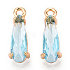 Faceted Glass Pendants X1-GLAA-T010-004E-1
