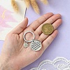 Titanium Steel & Alloy Keychain KEYC-YW00043-5