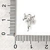 Rack Plating Brass Micro Pave Cubic Zirconia Charms KK-M014-02A-P-3