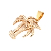 Brass Pendants KK-Q096-11G-2
