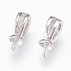 Brass Cup Pearl Peg Bails Pin Pendants LS-KK-P150-17P-2