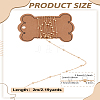 2M Brass Cable Chains CHC-LP0001-02-2
