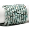 Natural Amazonite Heishi Beads Strands G-A299-A11-01-2