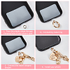 Alloy Phone Hand Strap Chains with Heart Charm DIY-WH0430-030B-6