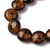 Handmade Gold Sand Lampwork Beads Strands LAMP-Q045-05A-3