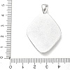 Natural Paua Shell Pendants SH-K001-01C-3