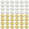 150Pcs 3 Styles Iron Rhinestone Spacer Beads RB-YW0001-13G-2