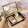 Wood Insect Specimen Display Cases with Visible Window CON-CA0001-035B-3