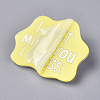 Acrylic Badges Brooch Pins JEWB-E676-48-2