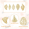50Pcs 5 Styles Rack Plating Alloy Pendants FIND-DC0002-89-4