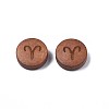 Laser Engraved Wood Beads WOOD-S053-53J-2