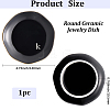 Round Ceramic Jewelry Dish AJEW-WH20067-015C-2