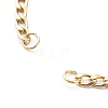 2Pcs 304 Stainless Steel Twisted Chain Bracelet Making AJEW-JB00927-3