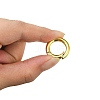 20Pcs 2 Colors Rack Plating Alloy Spring Ring Clasps PALLOY-CJ0002-40-3