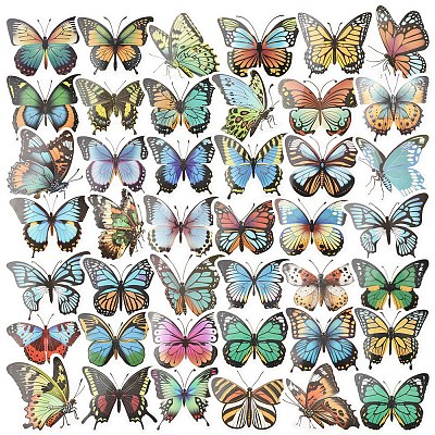 100Pcs Cartoon Paper Sticker DIY-FS0008-06-1