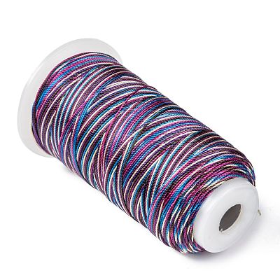 Segment Dyed Round Polyester Sewing Thread OCOR-Z001-B-10-1