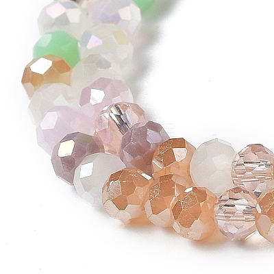 Glass Beads Strands EGLA-A034-M3mm-01-1