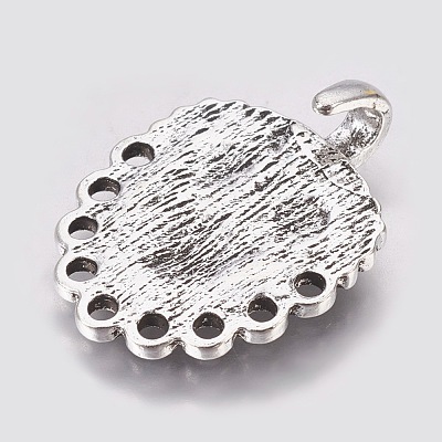 Eco-Friendly Zinc Alloy Hook Clasps PALLOY-WH0031-02AS-1