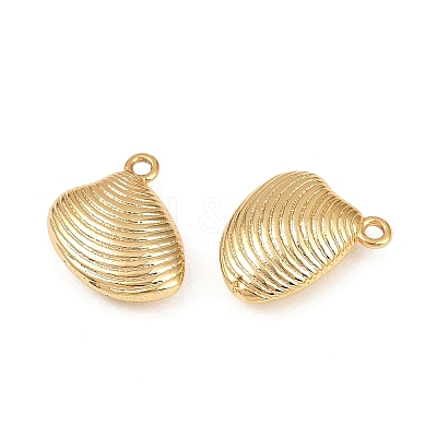 Ocean Theme Brass Charms KK-F902-07A-G-1