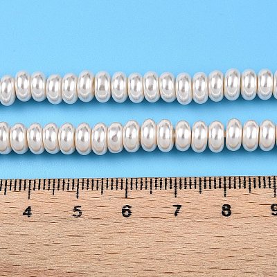 Transparent Spray Painted Glass Beads Strands X-GLAA-N001-33-1