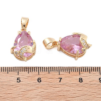 Glass Pendants KK-B125-06G-02-1