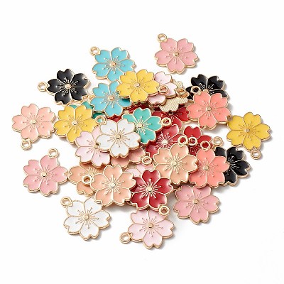Alloy Enamel Pendants ENAM-S121-115-1