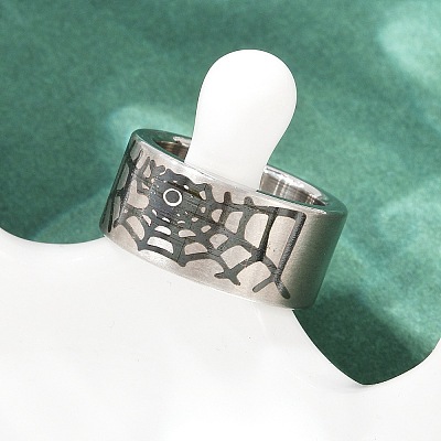 304 Stainless Steel Finger Rings RJEW-A074-02P-1