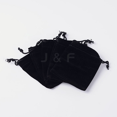 Rectangle Velvet Pouches LS-TP-R002-10x15-01-1
