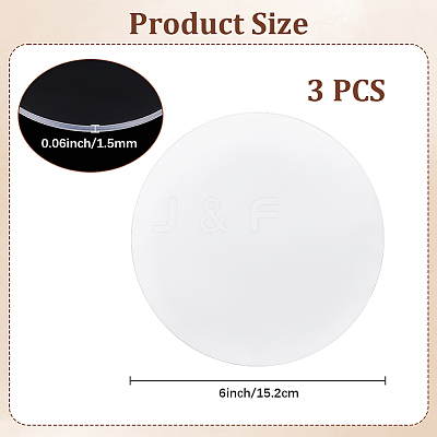 Transparent Acrylic Sheets DIY-WH20007-311C-1