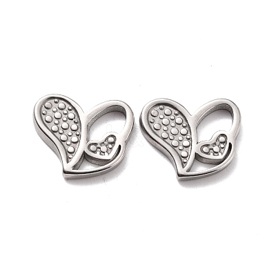 304 Stainless Steel Pendants Cabochons for Enamel STAS-B024-19P-1