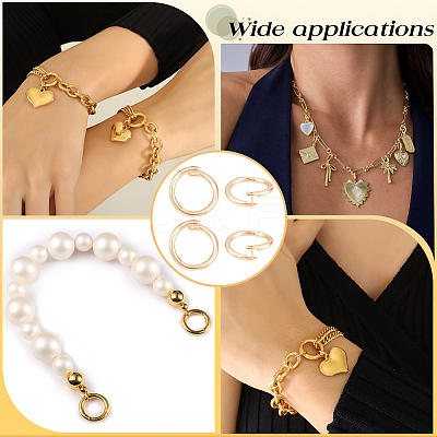 20Pcs Brass Open Jump Rings KK-BBC0023-10E-1