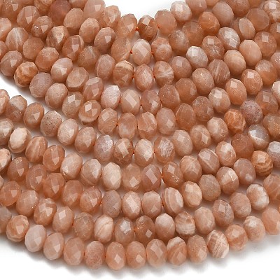 Natural Sunstone Beads Strands G-Z111-A30-1