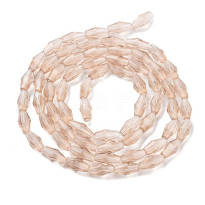Glass Beads Strands GLAA-R026-8x4mm-14-1