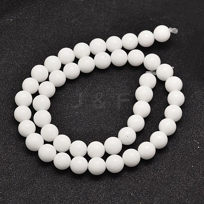 Natural Malaysia Jade Beads Strands X-G-A146-8mm-B01-1